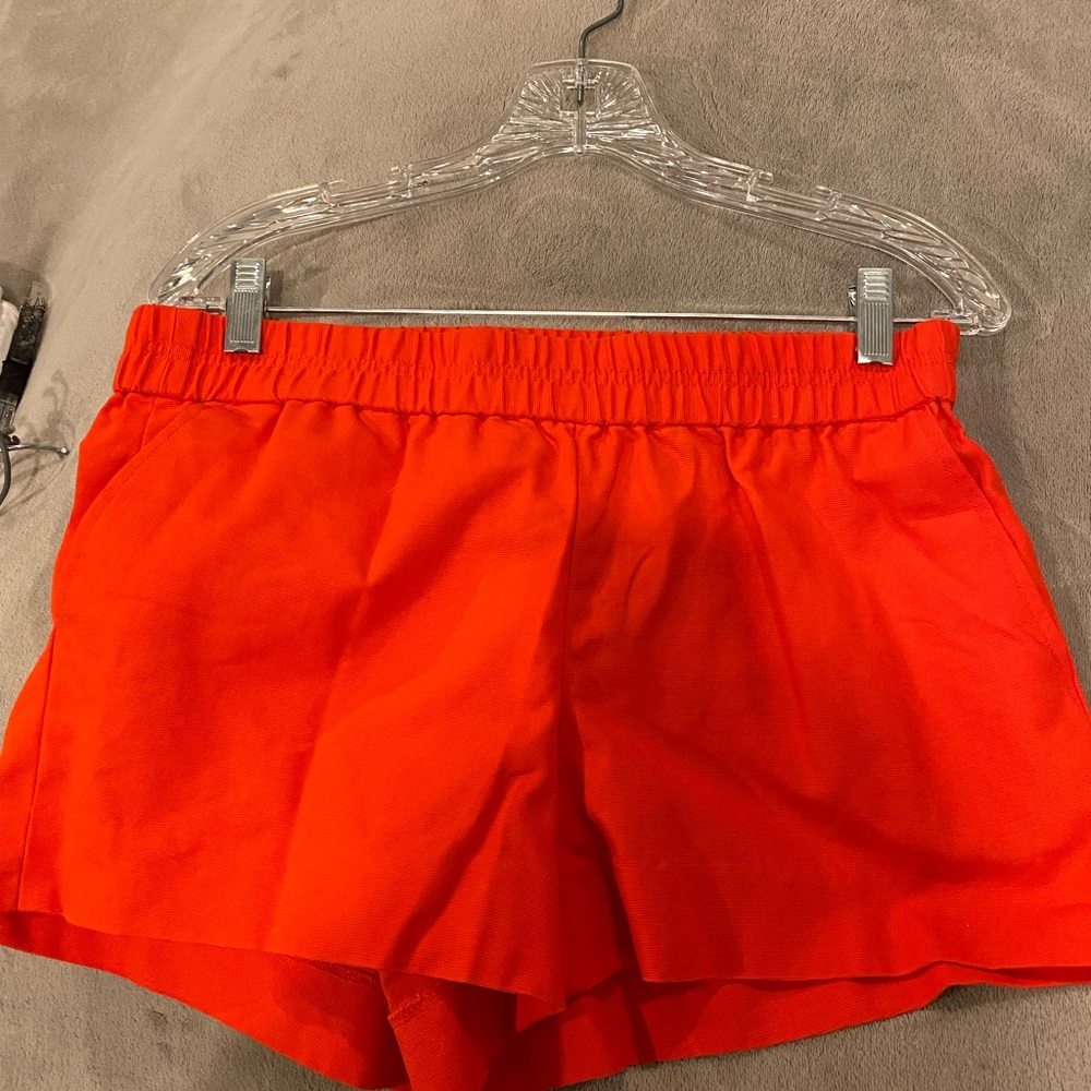 J crew canvas shorts